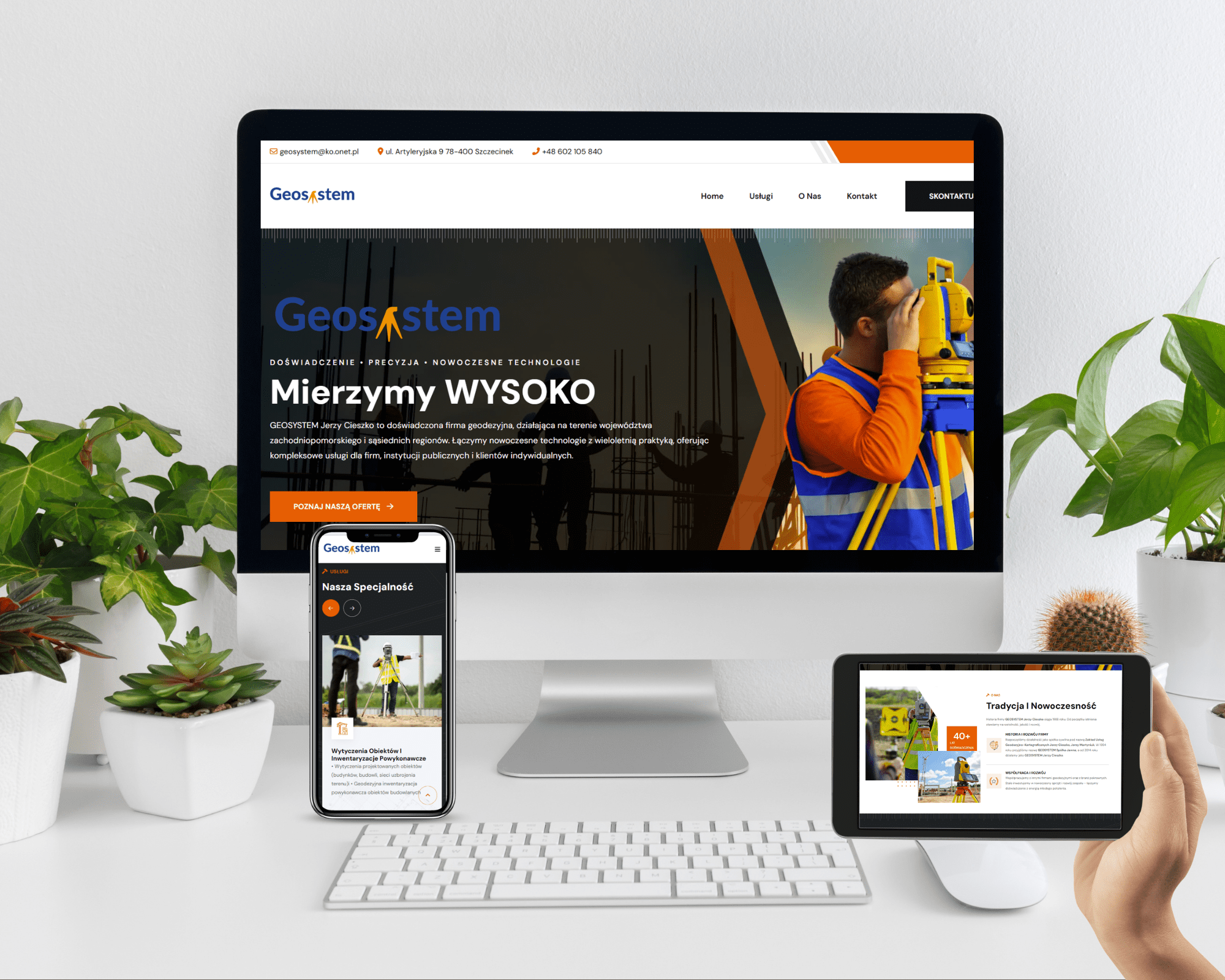 Strona Geosystem Szczecinek